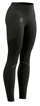 Calças/leggings de corrida Compressport Winter Running Legging W Black M Calças/leggings de corrida - 1