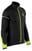 Bežecká bunda Compressport Hurricane Windproof Jacket Flash M Black/Fluo Yellow XL Bežecká bunda