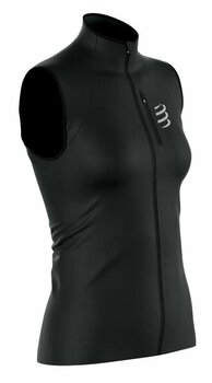 Μπουφάν για Τρέξιμο Compressport Hurricane Windproof Vest W Black XS Μπουφάν για Τρέξιμο - 1
