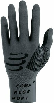 Laufhandschuhe
 Compressport 3D Thermo Gloves Asphalte/Black S/M Laufhandschuhe - 1