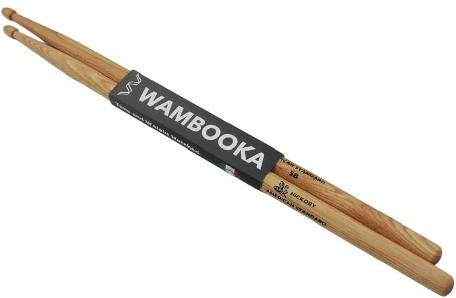 Drumsticks Wambooka Hickory American Standard 5B Drumsticks