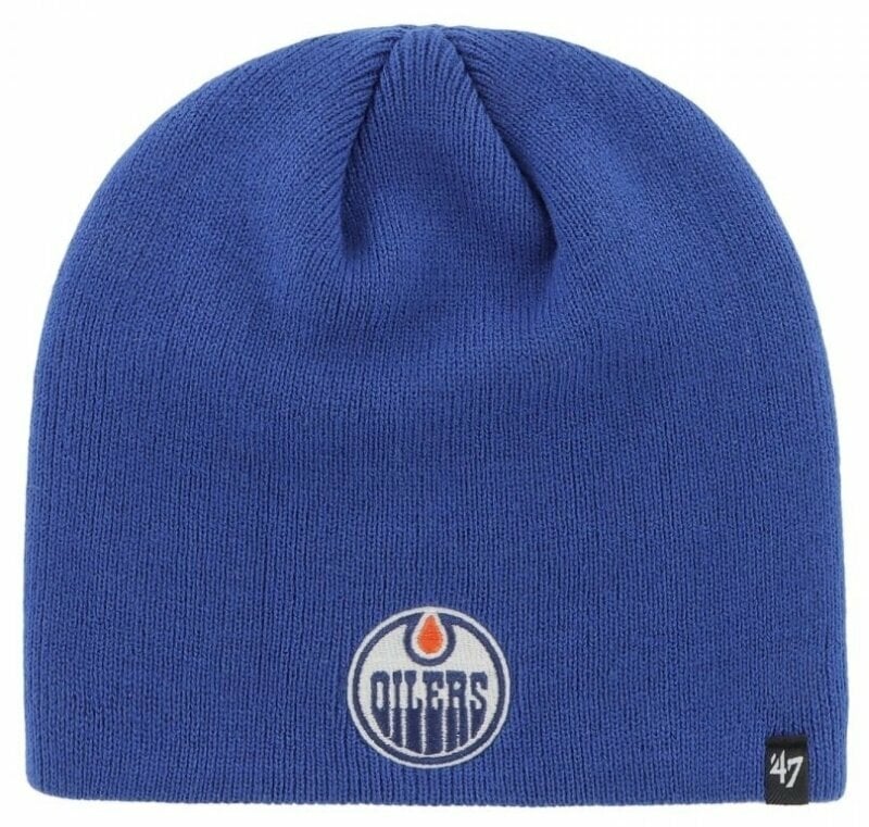 Bonnet d'hiver Edmonton Oilers NHL Beanie Royal UNI Bonnet d'hiver