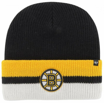 Hockey Beanie Boston Bruins Split Cuff Knit Black UNI Hockey Beanie - 1