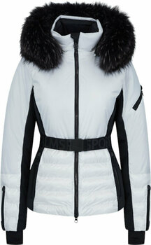 Ski Jacke Sportalm Oxford Womens Jacket with Fur Optical White 40 Ski Jacke - 1