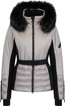 Ски яке Sportalm Oxford Womens Jacket with Fur Taupe Pink 34 Ски яке - 1