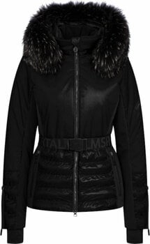 Veste de ski Sportalm Oxford Womens Jacket with Fur Black 38 - 1