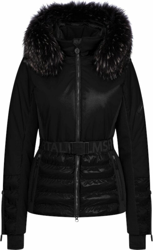 Ski Jacke Sportalm Oxford Womens Jacket with Fur Black 40 Ski Jacke