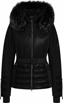 Ski Jacke Sportalm Oxford Womens Jacket with Fur Black 40 Ski Jacke - 1