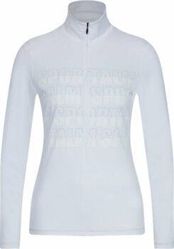 Mikina a tričko Sportalm Identity Womens First Layer Optical White 38 Svetr - 1
