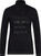T-shirt/casaco com capuz para esqui Sportalm Identity Womens First Layer Black 38 Ponte