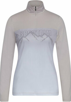 Mikina a tričko Sportalm Hannover Womens First Layer Taupe Pink 38 Sveter - 1
