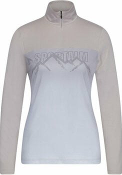 Mikina a tričko Sportalm Hannover Womens First Layer Taupe Pink 40 Sveter - 1