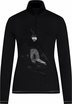 Ski T-shirt/ Hoodies Sportalm Holy Womens First Layer Black 40 Jumper - 1