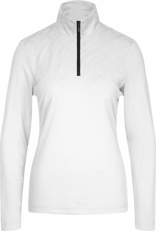 Ski-trui en T-shirt Sportalm Alias CB Womens First Layer Optical White 36 Trui