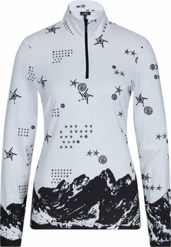 T-shirt de ski / Capuche Sportalm Stylo Womens First Layer Optical White 34 Pull-over - 1