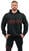 Fitness mikina Nebbia Long Pullover Hoodie Legacy Black M Fitness mikina
