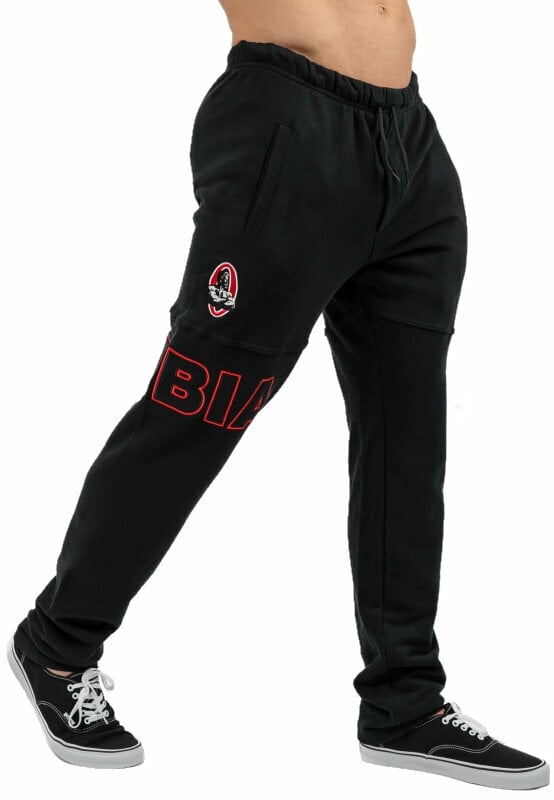Fitness Trousers Nebbia Gym Sweatpants Commitment Black M Fitness Trousers