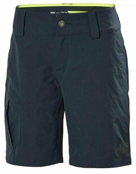 Pantalones Helly Hansen W QD Cargo Navy 26 Bermudas Pantalones - 1