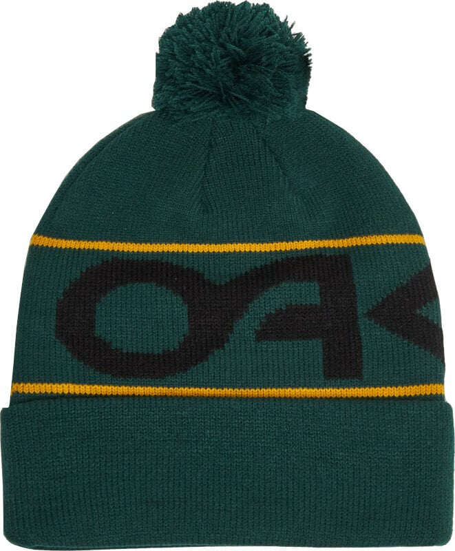 Zimowa czapka Oakley Factory Cuff Beanie Hunter Green/Amber Yellow UNI Zimowa czapka
