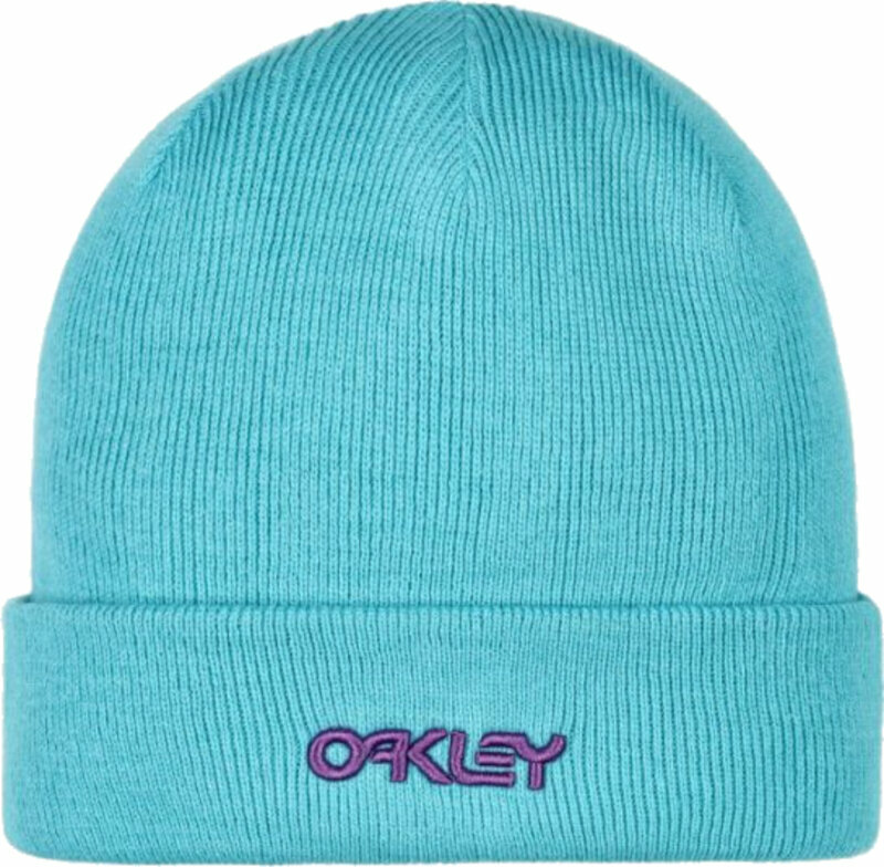 Mütze Oakley B1B Logo Beanie Bright Blue UNI Mütze