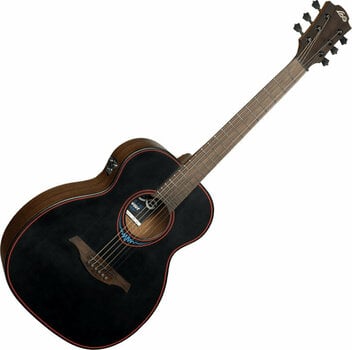 Speciell akustisk-elektrisk gitarr LAG TBW1TE Black - 1