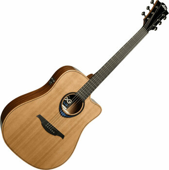 Elektroakoestische gitaar LAG TBW2DCE Natural - 1