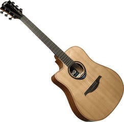 Special Acoustic-electric Guitar LAG TLBW2DCE Natural Special Acoustic-electric Guitar