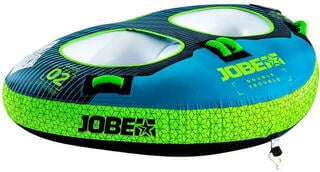Napihljiva vodna atrakcija Jobe Double Trouble Towable 2P 2 Blue/Green Napihljiva vodna atrakcija