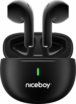 Intra-auriculares true wireless Niceboy Hive Beans Pop Black - 1