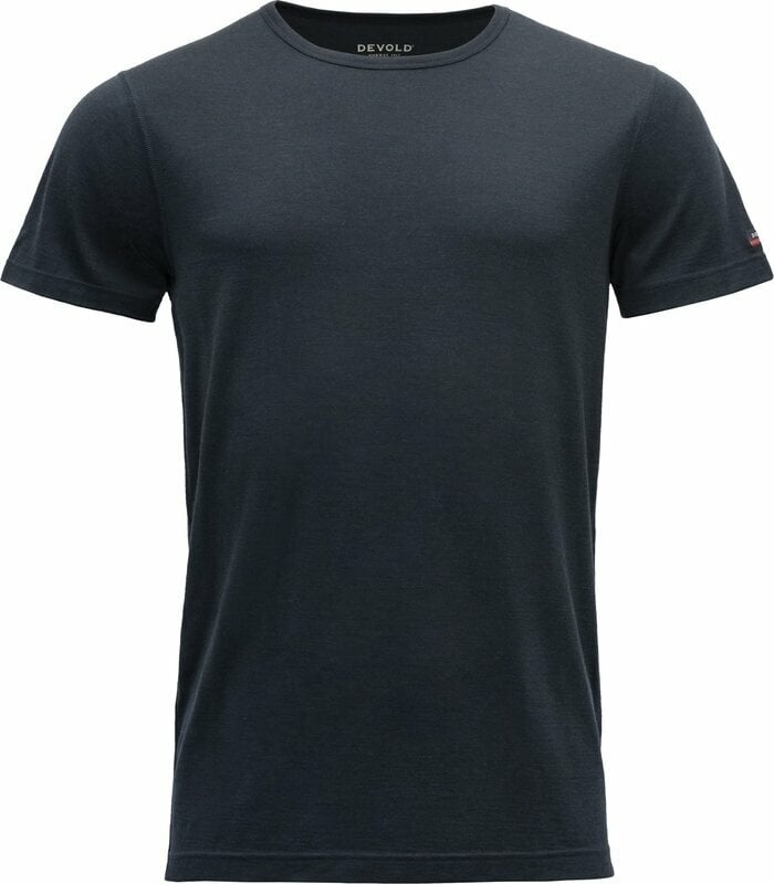Camisa para exteriores Devold Breeze Merino 150 T-Shirt Man Ink S Camiseta