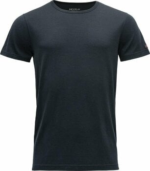 Friluftsliv T-shirt Devold Breeze Merino 150 T-Shirt Man Ink S T-shirt - 1
