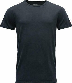 Udendørs T-shirt Devold Breeze Merino 150 T-Shirt Man Ink L T-shirt - 1