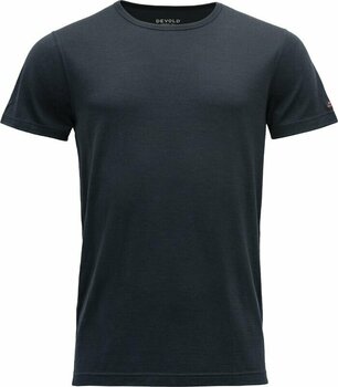 Outdoor T-shirt Devold Breeze Merino 150 T-Shirt Man Ink 2XL T-shirt - 1