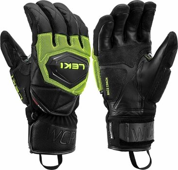 SkI Handschuhe Leki WCR Coach 3D Black/Ice Lemon 9 SkI Handschuhe - 1