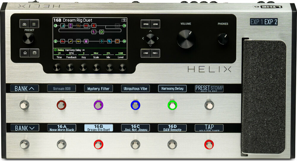 Guitar Multi-effect Line6 Helix Platinum Limited Edition Guitar Multi-effect