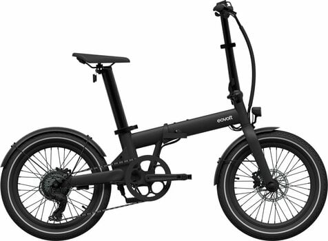Treking / Gradski električni bicikl Eovolt Afternoon 20" V2 SHIMANO TOURNEY 1x7 Onyx Black - 1