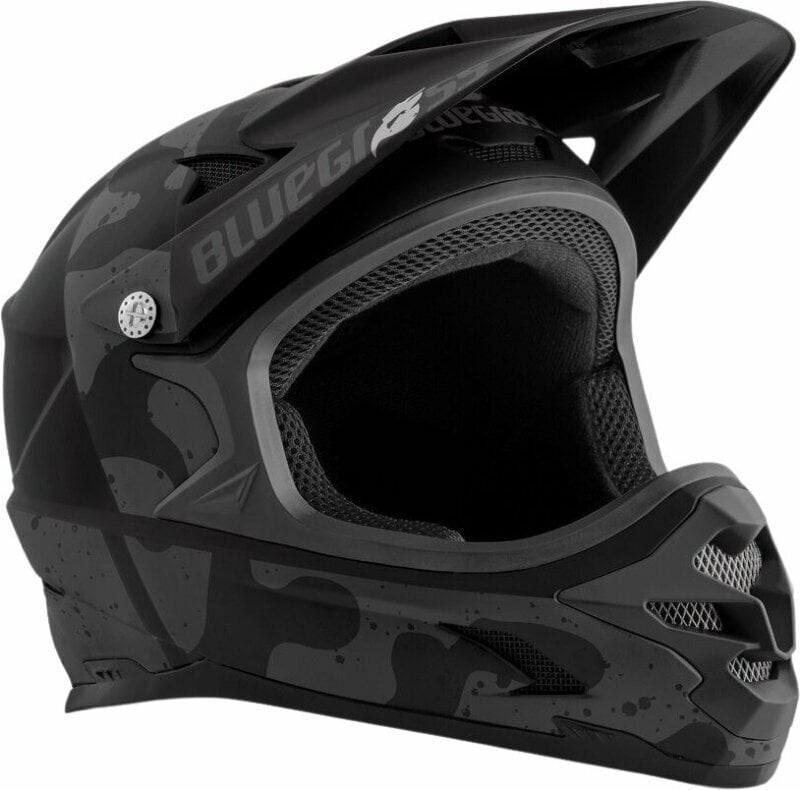 Bike Helmet Bluegrass Intox Black Camo Matt M Bike Helmet