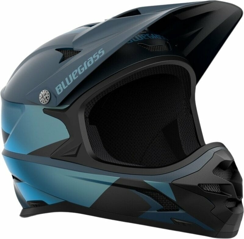 Bike Helmet Bluegrass Intox Blue Matt M Bike Helmet