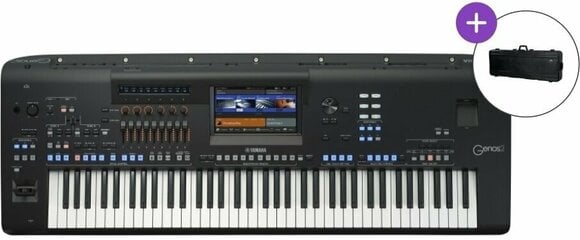 Keyboard profesjonaly Yamaha Genos 2 Case SET - 1