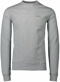 Sweat à capuche outdoor POC Crew Grey Melange S Sweat à capuche outdoor - 1