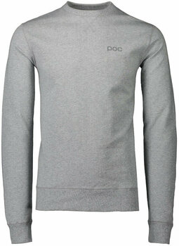 Majica s kapuljačom na otvorenom POC Crew Grey Melange XL Majica s kapuljačom na otvorenom - 1