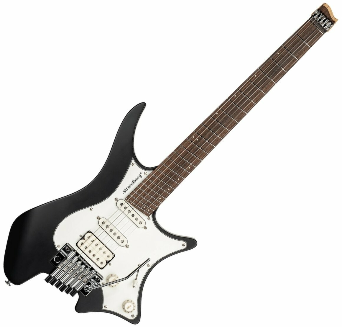 Guitarra sem cabeçalho Strandberg Boden Classic 6 Tremolo Black