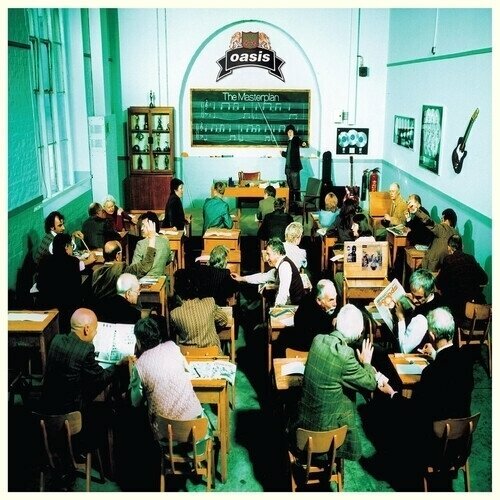Vinylplade Oasis - The Masterplan (Remastered) (Silver Coloured) (2 LP)