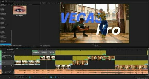 Vidéo et logiciels graphiques MAGIX VEGAS Pro Edit 21 (Produit numérique) - 1