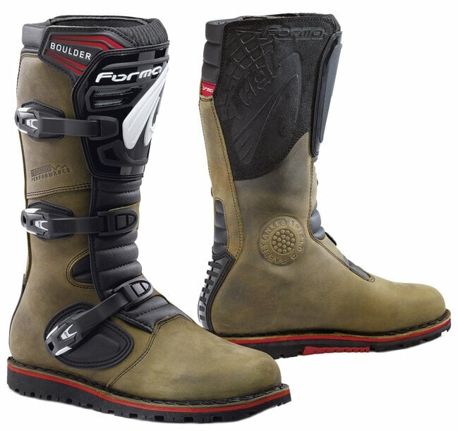 Motorcycle Boots Forma Boots Boulder Brown 46 Motorcycle Boots