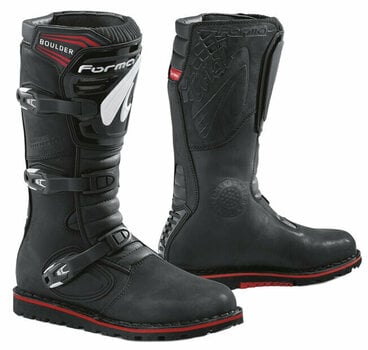 Botas de motociclismo Forma Boots Boulder Black 40 Botas de motociclismo - 1