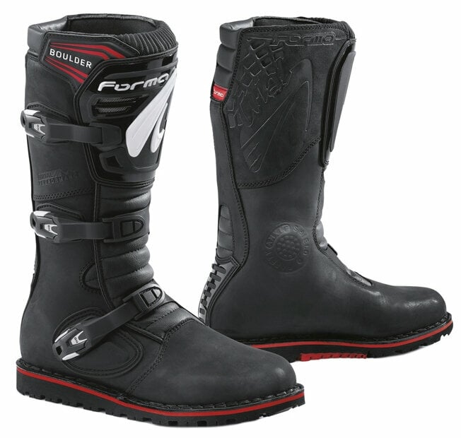 Motorcycle Boots Forma Boots Boulder Black 42 Motorcycle Boots