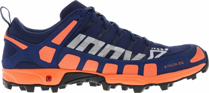Pantofi de alergare pentru trail Inov-8 X-Talon 212 V2 Albastru/Portocaliu 43 Pantofi de alergare pentru trail