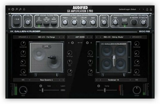 Plug-In software da studio Audified GK Amplification 3 Pro (Prodotto digitale) - 1