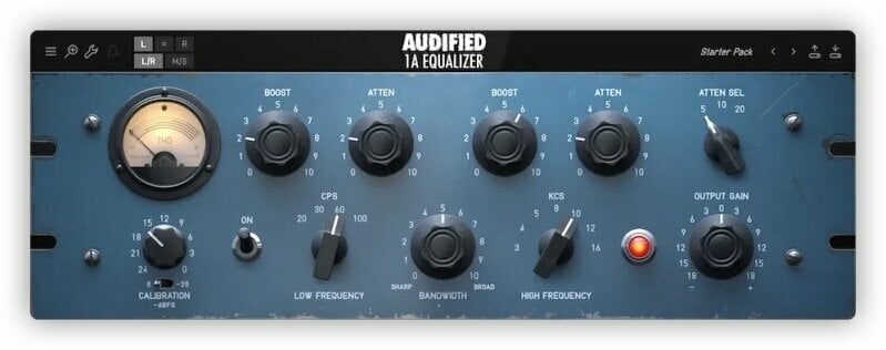 Studio software plug-in effect Audified 1A Equalizer (Digitaal product)
